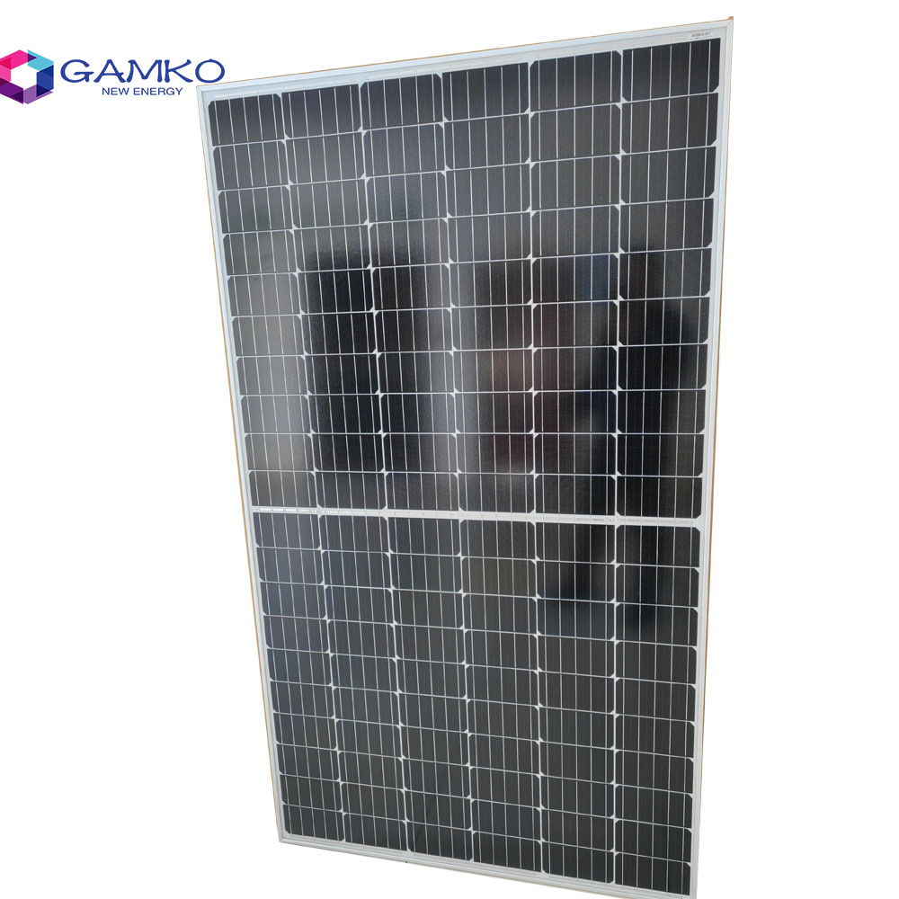 Haute efficacité Bifacial 460w 182mm 120 cellules puissance panneaux solaires soleil panneau solaire prix système solaire pour un usage domestique