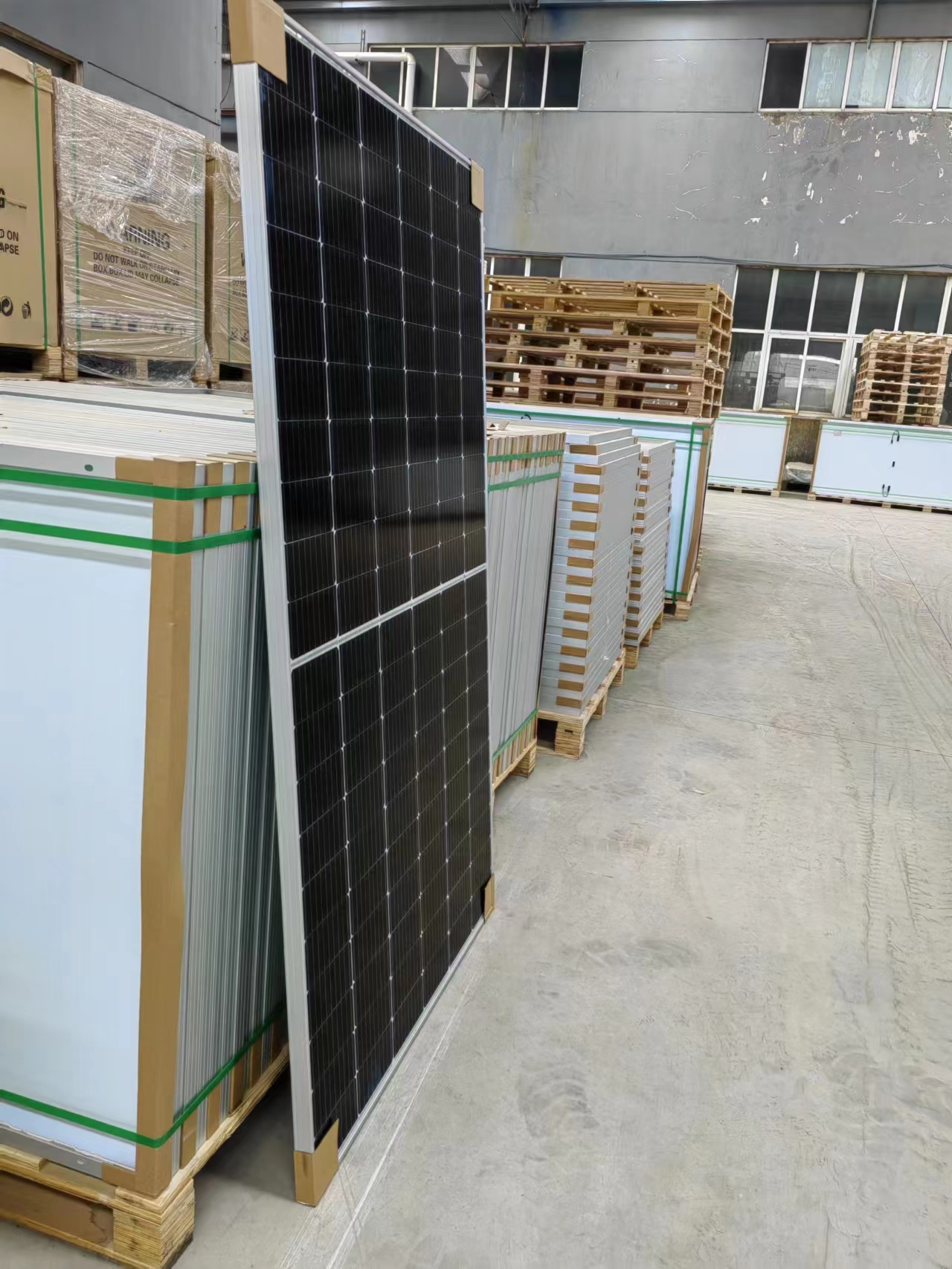 Modules d'alimentation de panneaux solaires Prix des panneaux solaires propres 445W Module PV monocristallin à haut rendement Entreprises solaires près de chez moi