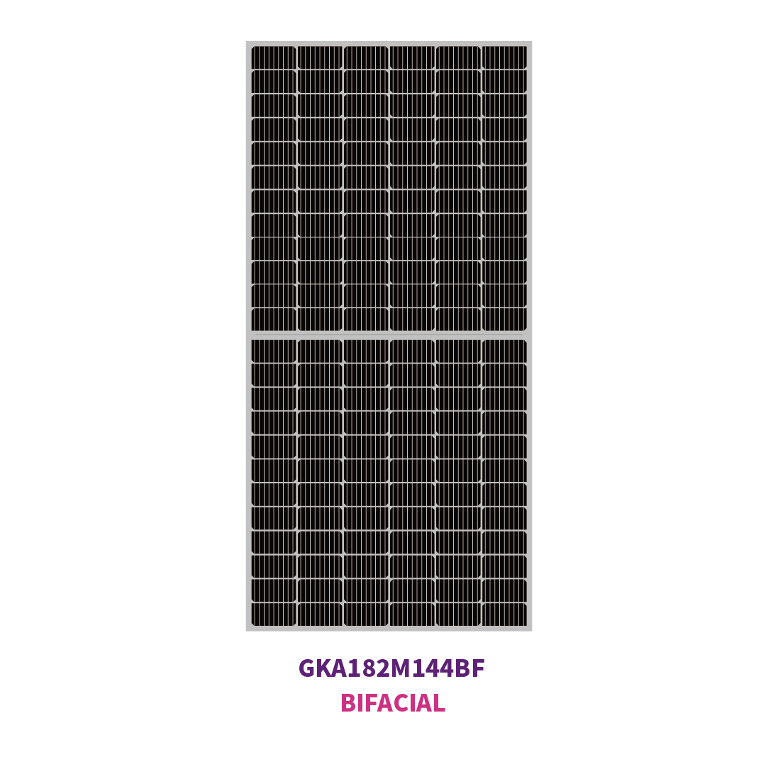 Demi-cellules solaires PERC mono 144 182 mm 575 W