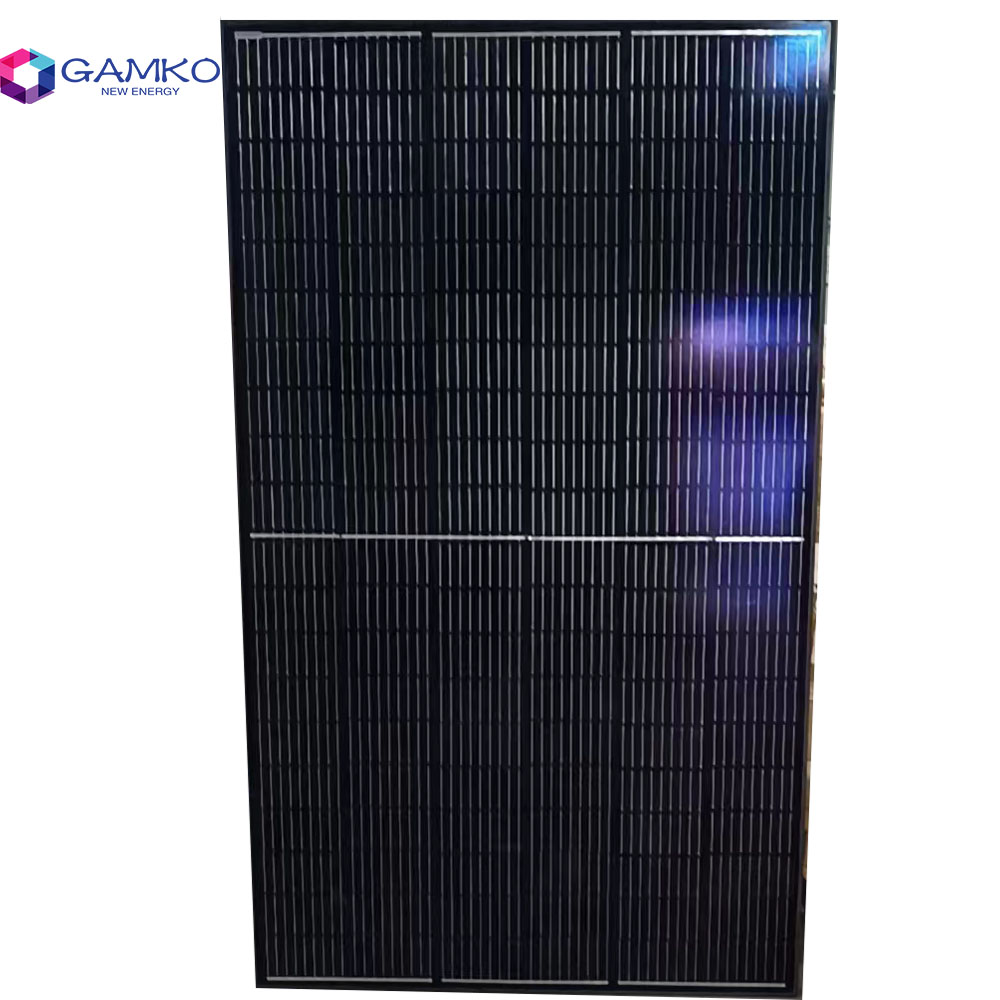 Haute efficacité Bifacial 460w 182mm 120 cellules puissance panneaux solaires soleil panneau solaire prix système solaire pour un usage domestique