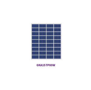 Panneau solaire 157mm POLY 36 cellules 100W 