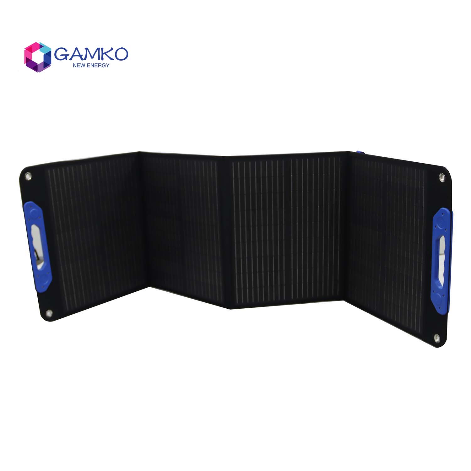 Sac de module de panneaux solaires photovoltaïques portables 120W 4 dossiers pour les voyages de camping