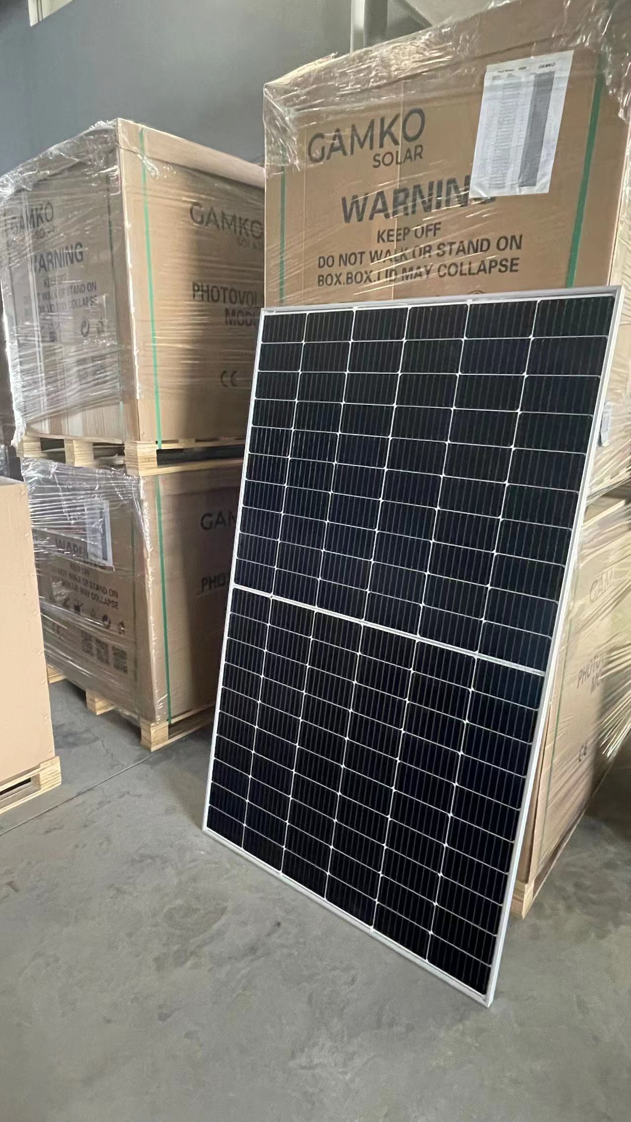 Panneau solaire 465W Certificat Panneau solaire 460 watts 470W 475W 480W Bifacial PERC mono BIPV