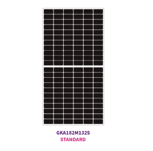 Demi-cellules solaires PERC mono 132 182 mm 530 W