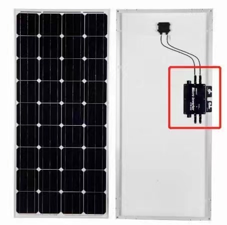 Micro onduleur solaire 600W pour système photovoltaïque de balcon, système solaire portable à usage domestique 700W 800W 1200W