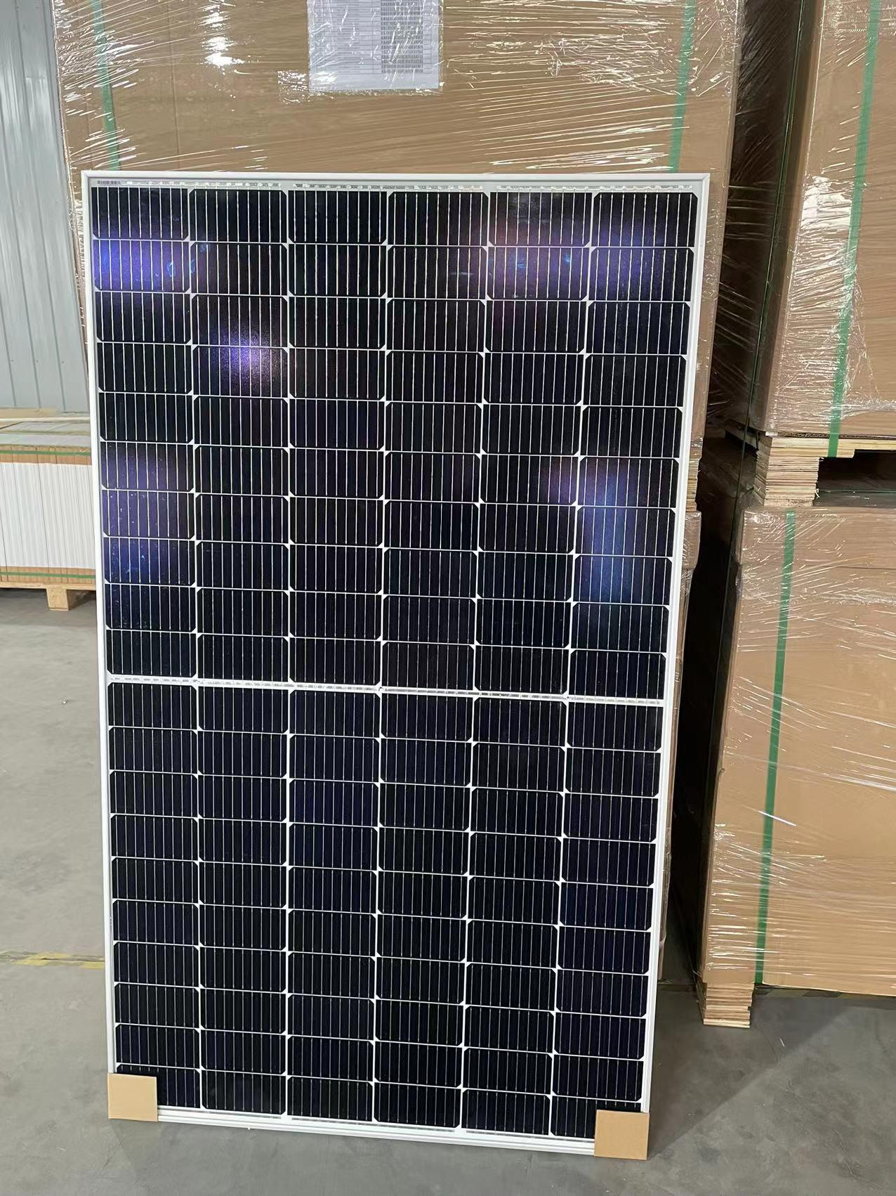 Panneau solaire mono 380W Perc 166mm panneaux monocristallins solaires à cellules solaires avec 30 ans de garantie pour le système solaire de toit