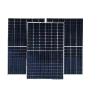 Vente en gros de panneaux solaires PV monocristallins 400w 108 demi-cellule PERC 182mm panneau solaire mono pour l'installation de panneaux solaires certifiés