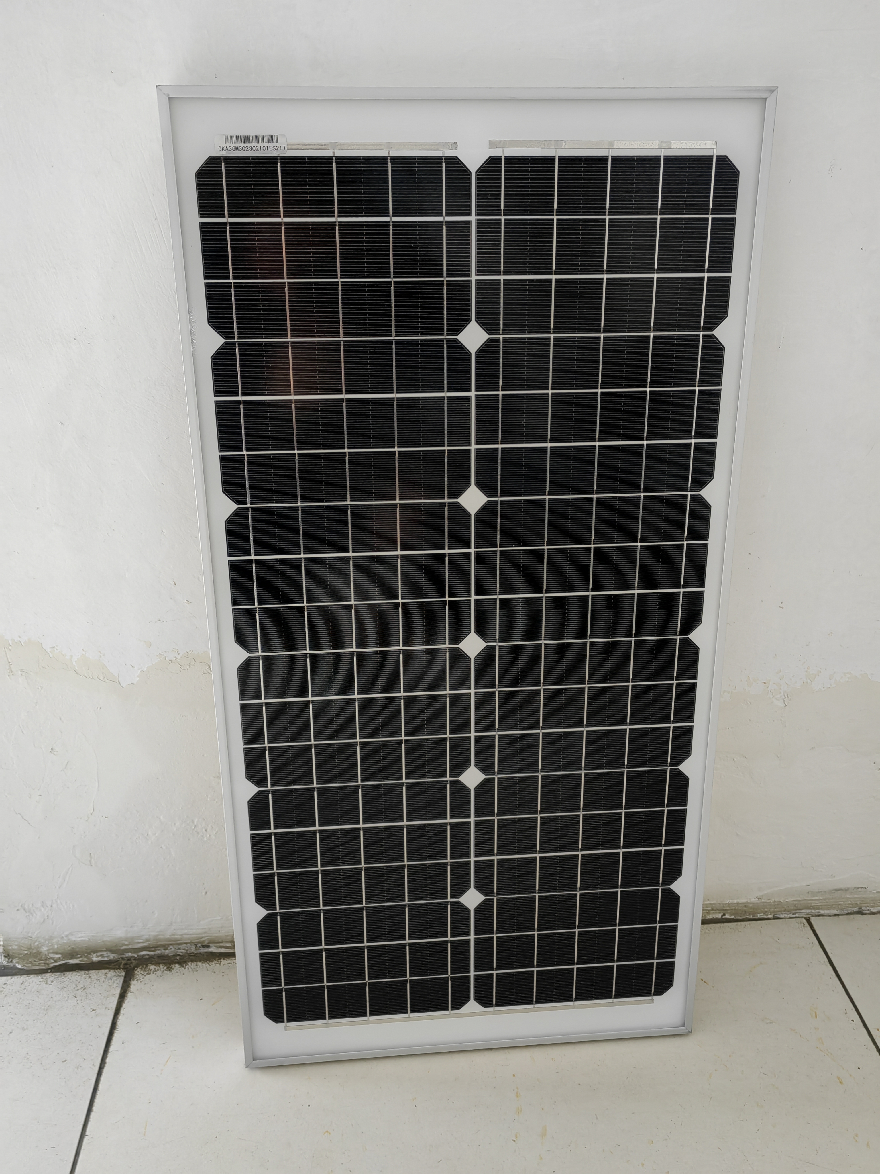 157mm 36 cellules solaires PERC 30W panneau solaire mono taille facile à transporter panneau d'alimentation monocristallin personnalisable