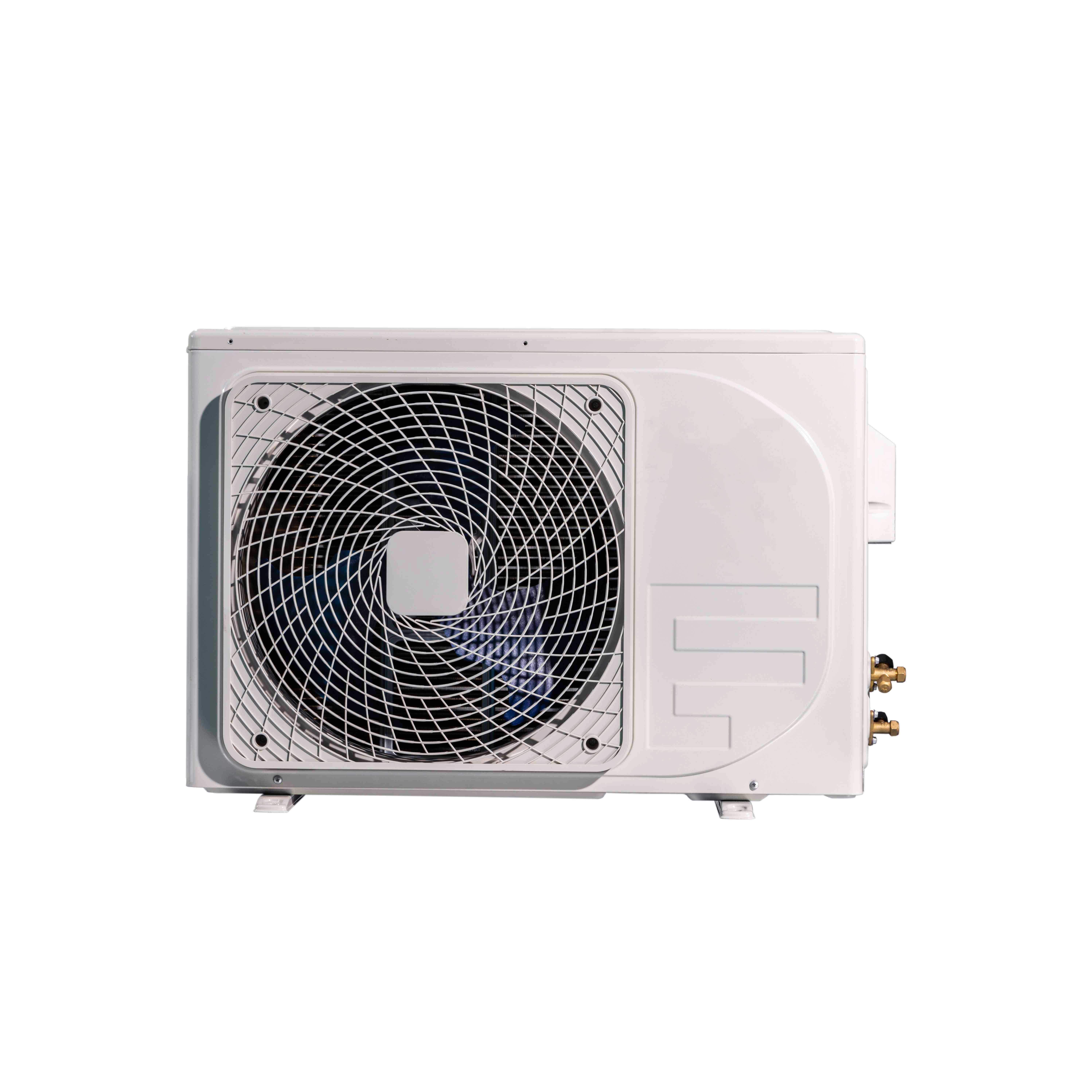 Climatiseur solaire hybride AC/DC 9000btu avec système solaire à courant alternatif à énergie de batterie 12000btu 18000btu 24000btu