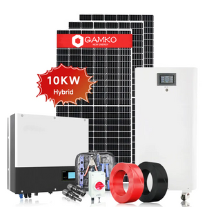 Kit hybride de système solaire de module de picovolte de système de stockage solaire de 8KW avec l'utilisation à la maison de batterie 5KW 10KW 12KW