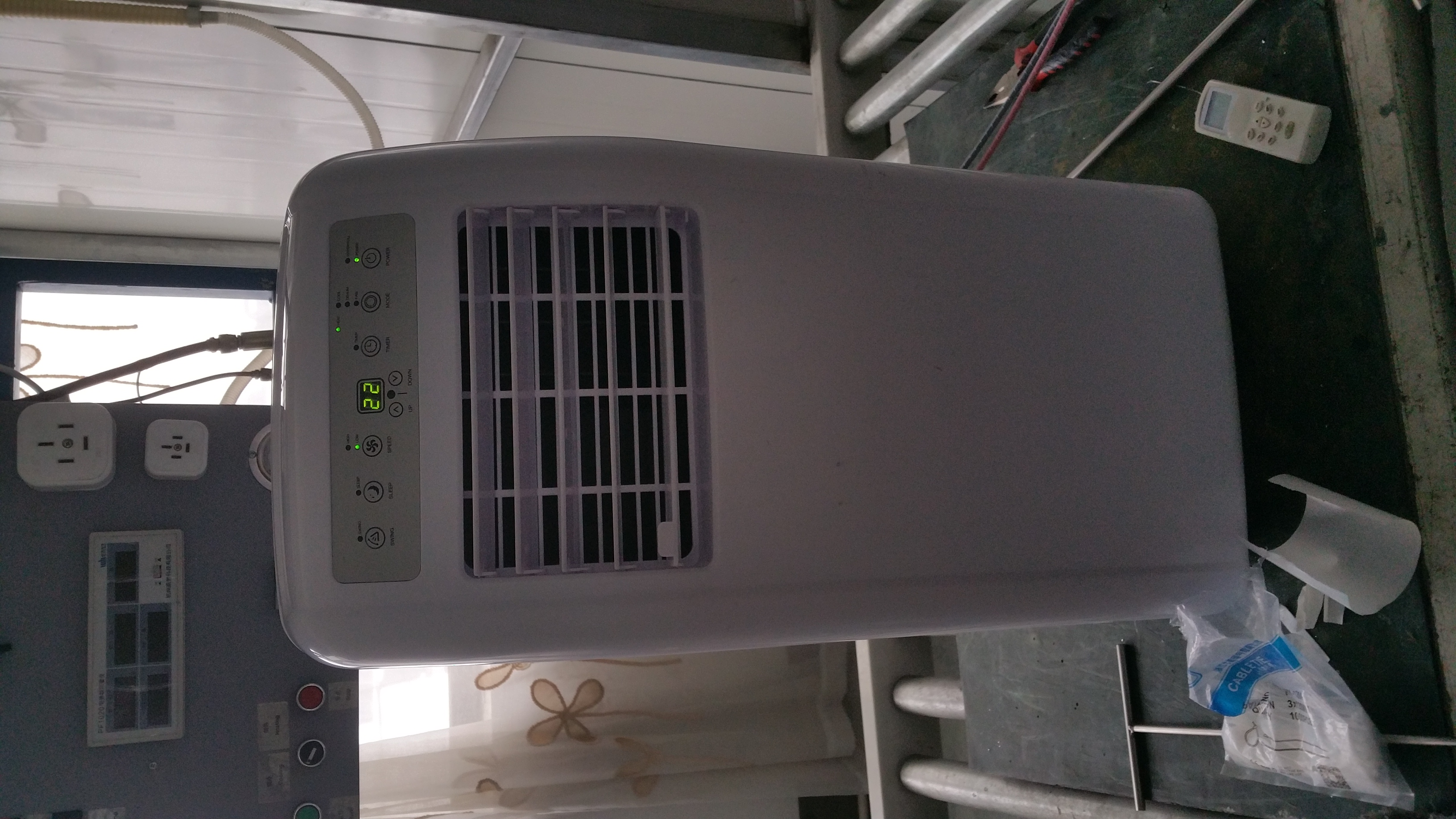 C.A. solaire amovible 9000btu 12000btu 18000btu de climatiseur de C.C 24000BTU 