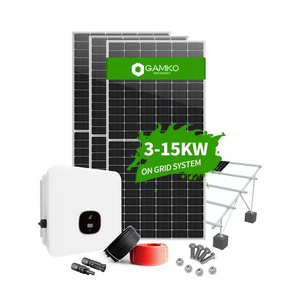 5KW sur le kit de système de module de picovolte de système d'énergie solaire de grille pour la maison 3KW 6KW 8KW 