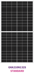 Panneau bifacial de panneau solaire en verre de double de 720W HJT solaire avec l'efficacité à haute production