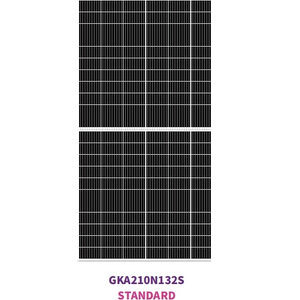 Panneau bifacial de panneau solaire en verre de double de 720W HJT solaire avec l'efficacité à haute production